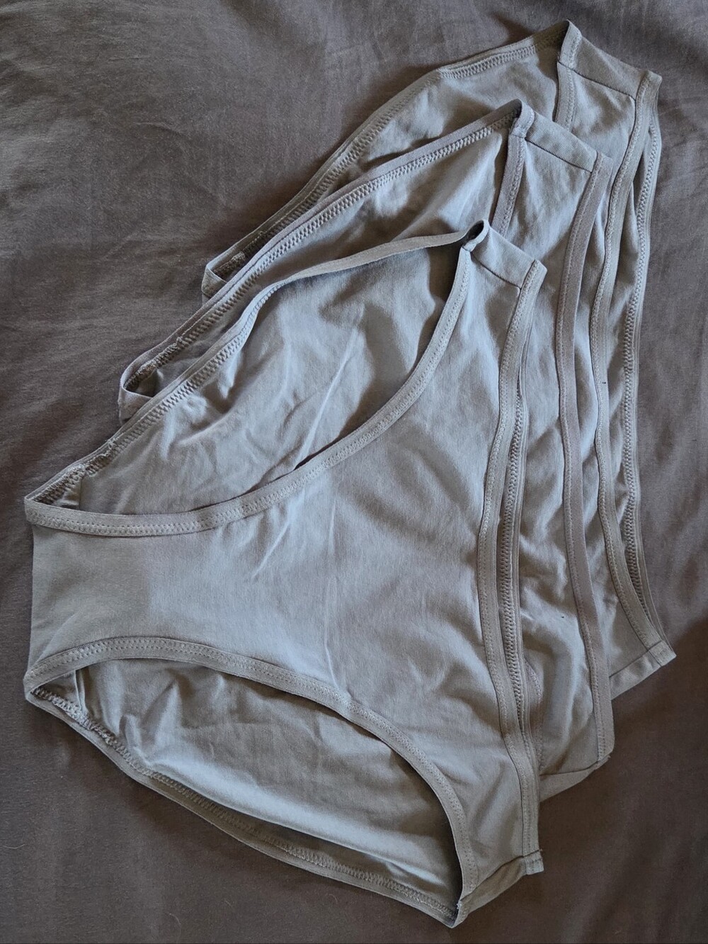 NWOT- Pact Women's High-Cut Briefs — Blue